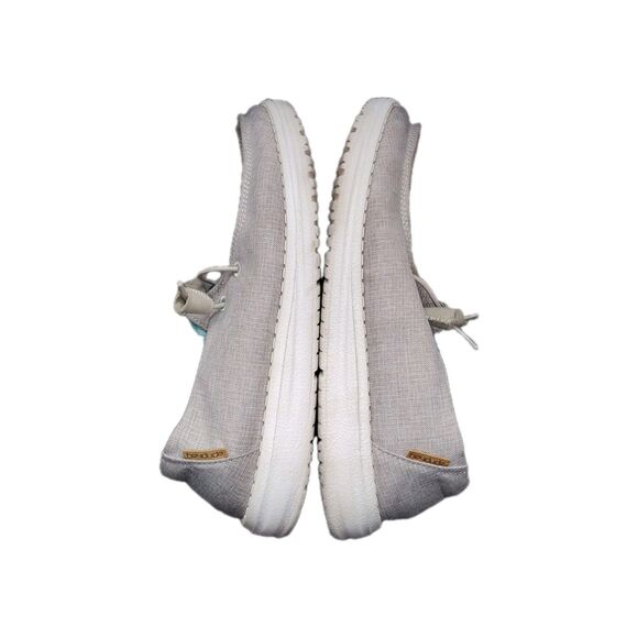 Hey Dude Wendy Shoes Womens Size 7 Chambray Slip On Comfort Lightweight Casual - Picture 4 of 10